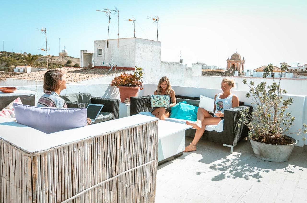 La Cocotera Boutique Hostel & Coworking Тарифа Экстерьер фото
